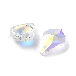 AB цвет гальваническим Гальваническим стеклянные подвески EGLA-O003-06C-01