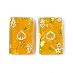 Прозрачные смоляные подвески&nbsp;RESI-I047-02B