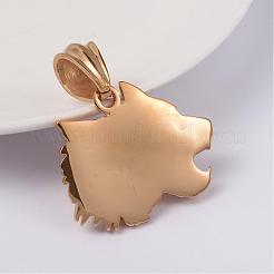 Подвески из хирургической нержавеющей стали 316L STAS-L186-096G