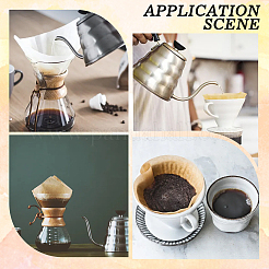 100 шт. бумажные фильтры для кофе&nbsp;FIND-WH20007-39A