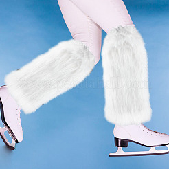 Чехол для ботинка из полиэстера с имитацией лисьего меха&nbsp;AJEW-WH0570-04A