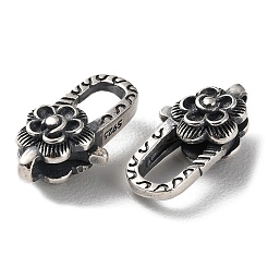 925 тайская застежка-когти из стерлингового серебра STER-D003-39AS