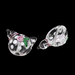 Perles vernissées manuelles&nbsp;LA-CBAB541-02A-04