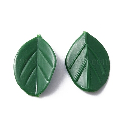 Foglia di menta imitazione pvc&nbsp;DJEW-WH0015-65