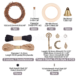 Наборы для изготовления колокольчиков своими руками DIY-GA0005-06