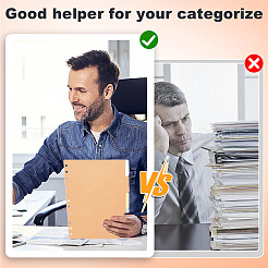 Разделители индексных листов блокнота на дисках&nbsp;AJEW-WH20011-03C