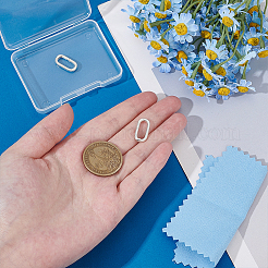 2 шт. 925 кольца-пружинки из стерлингового серебра&nbsp;STER-UN0001-97