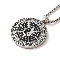 201 ожерелье из нержавеющей стали NJEW-P293-11P