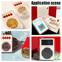 Пластиковые ящики для хранения монет&nbsp;OBOX-WH0005-10