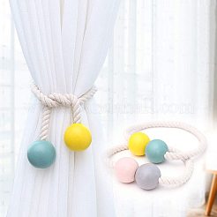 Незаконченные деревянные бусы WOOD-PH0008-18