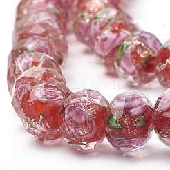 Ручной золотой песок бусины бисер нитей&nbsp;LAMP-R141-10mm-09