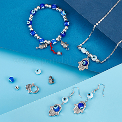 Набор для самостоятельного изготовления бусин от сглаза DIY-PH0006-35