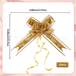 Kunststoff-Bowknot-Zugschleifen&nbsp;AJEW-WH20064-74C
