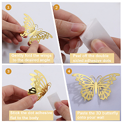 8 комплект 4-х цветных наклеек на зеркало для домашних животных&nbsp;DIY-CP0009-15C