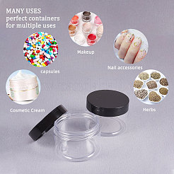 Пластиковые контейнеры для домашних животных из бисера&nbsp;LS-CON-WH0063-01A-120ml