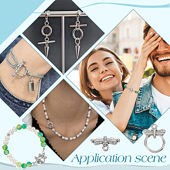 10 шт. застежки-тоглы из нержавеющей стали 304 STAS-PH0005-78