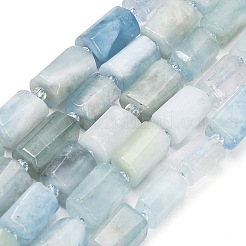 Natürliche Aquamarin Perlen Stränge&nbsp;G-F836-B10-01