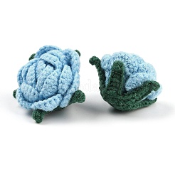 Хлопок вязание искусственный цветок&nbsp;DIY-P082-01G