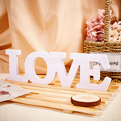 Мдф доска буквы для украшения дома партии стены DJEW-CN0001-05