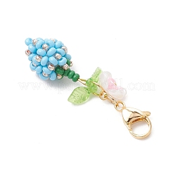 Подвеска в виде цветочного бутона&nbsp;HJEW-MZ00275-02