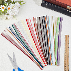 48 Stück 24 Farben Stoff-Buchstirnbänder&nbsp;DIY-CP0013-87