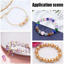 40 шт. 2-х цветные колпачки из нержавеющей стали 304&nbsp;STAS-UN0030-69