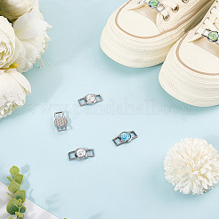 Подвески для шнурков из сплава и смолы&nbsp;FIND-CP0002-94B