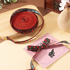 10 mètre de ruban de fraise en polyester&nbsp;OCOR-TA0003-62C