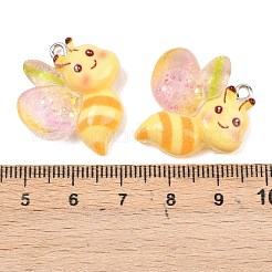 Подвески из прозрачной и непрозрачной смолы&nbsp;RESI-P048-02D-P