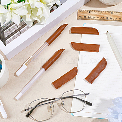 6 шт. защитный чехол для ручки из искусственной кожи&nbsp;AJEW-CL0002-24A