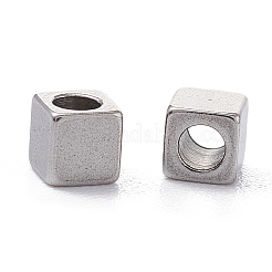 Anlaufgeschützte Perlen aus Edelstahl 304&nbsp;LS-STAS-L234-130P