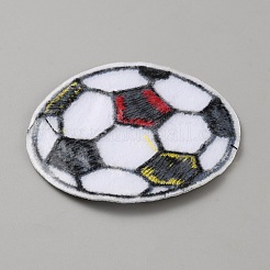 Computergesteuerte Stickerei Stoff zum Aufbügeln / Aufnähen von Patches&nbsp;DIY-WH0430-854A