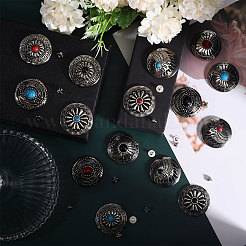 15 комплект из 15 стилей: цветок/голова индейца FIND-CA0008-74