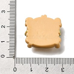 Кабошоны из непрозрачной смолы в форме кошки RESI-S10-02F