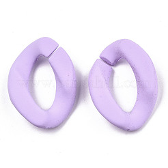 Anelli di collegamento in acrilico verniciato a spruzzo opaco&nbsp;OACR-S036-001A-I15
