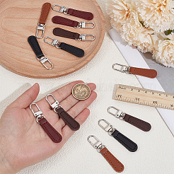 12 pz linguette per cerniera in pelle PU&nbsp;FIND-CY0002-33B