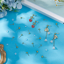 201 фурнитура для сережек-гвоздиков из нержавеющей стали STAS-BBC0007-17