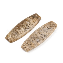Natürliche fossile Korallenanhänger&nbsp;G-B187-01C-09
