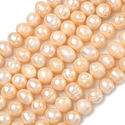 Нити из натурального культивированного пресноводного жемчуга&nbsp;PEAR-L034-12E