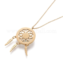 Подвески из нержавеющей стали 304 NJEW-M184-05G