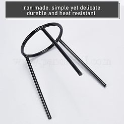 Чугунная опорная подставка для лабораторной горелки Бунзена AJEW-OC0001-81