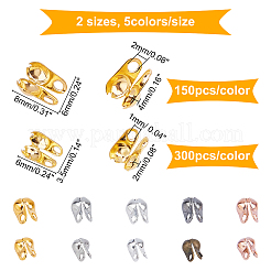 2250 шт. 10 цвета наконечники из железных бусин IFIN-CA0001-38