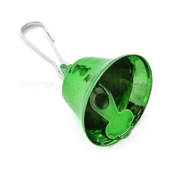 3 шт. 3-х цветные железные колокольчики с рождественской тематикой HJEW-JM02196