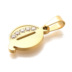 Подвески из нержавеющей стали 304 с ионным покрытием (IP) STAS-U035-01G-Q