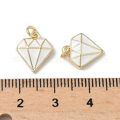 Латунь эмаль подвески&nbsp;KK-Q039-05A-G