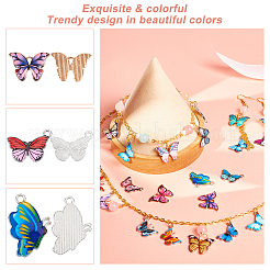 Большие подвески с эмалью из печатного сплава PALLOY-PH0013-41