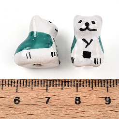 Фарфоровые бусины ручной работы&nbsp;X1-PORC-N009-09B