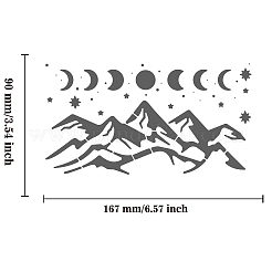 Трафареты для штампов из нержавеющей стали DIY-WH0242-221