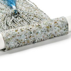 Натуральный цветок амазонитовые бусины пряди G-RM2025-02B-2mm