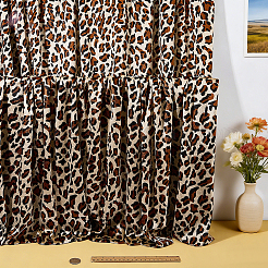 Tela de poliéster con estampado de leopardo&nbsp;AJEW-WH0481-715B
